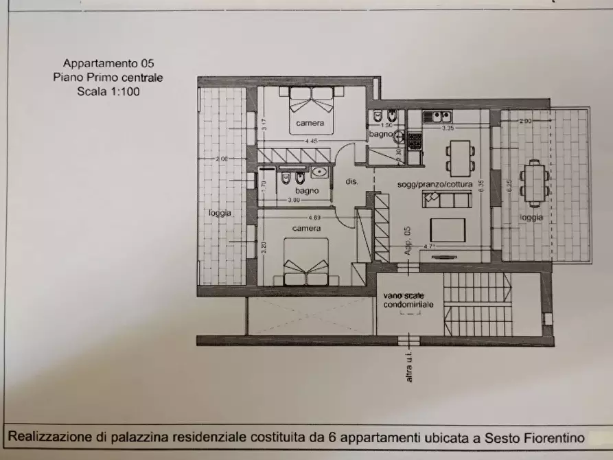 Immagine 6 di Appartamento in vendita  in VIA di padule a Sesto Fiorentino