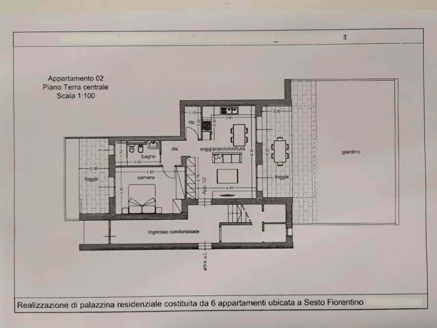 Immagine 9 di Appartamento in vendita  in VIA di padule a Sesto Fiorentino