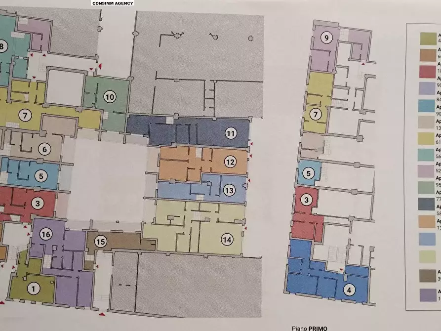 Immagine 3 di Appartamento in vendita  in PIAZZA delle carceri a Prato