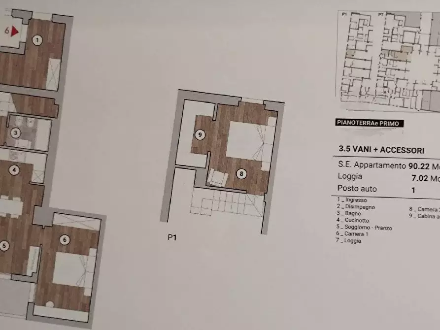 Immagine 17 di Appartamento in vendita  in PIAZZA delle carceri a Prato