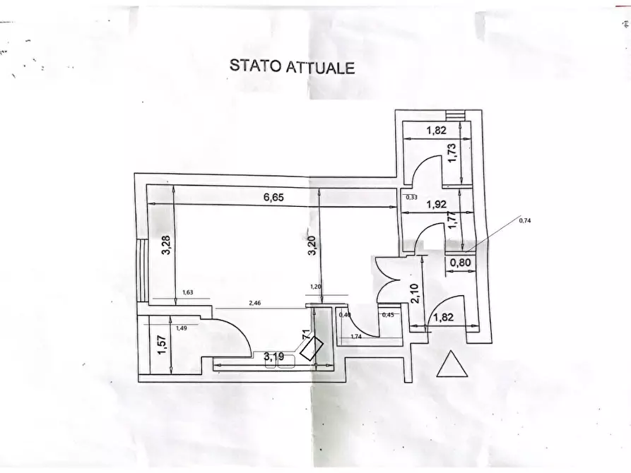 Immagine 21 di Appartamento in vendita  in VIA ballarin a Roma
