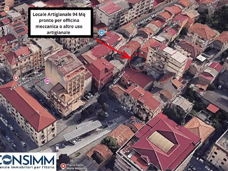 Immagine 1 di Locale commerciale in affitto  in VIA santa maria maggiore 20 a Lamezia Terme