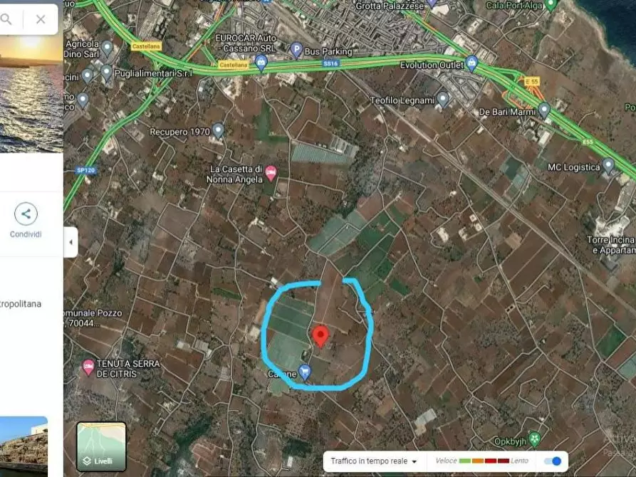 Immagine 5 di Terreno residenziale in vendita  in CONTRADA Sant'Angelo a Polignano A Mare