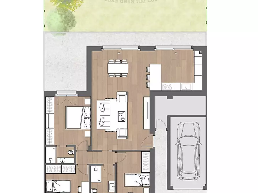 Immagine 20 di Casa bifamiliare in vendita  in VIA SAN ROCCO 1 a Comazzo