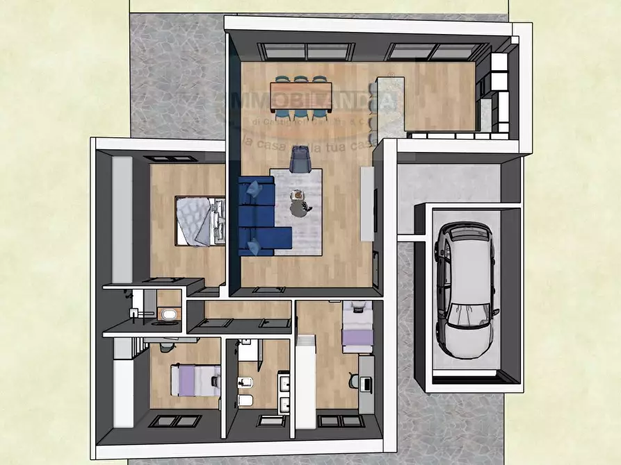 Immagine 21 di Casa bifamiliare in vendita  in VIA SAN ROCCO 1 a Comazzo