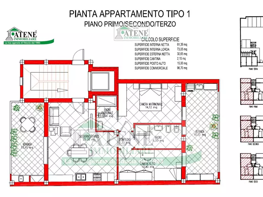 Immagine 17 di Appartamento in vendita  in VIA cagliari a Quartu Sant'elena