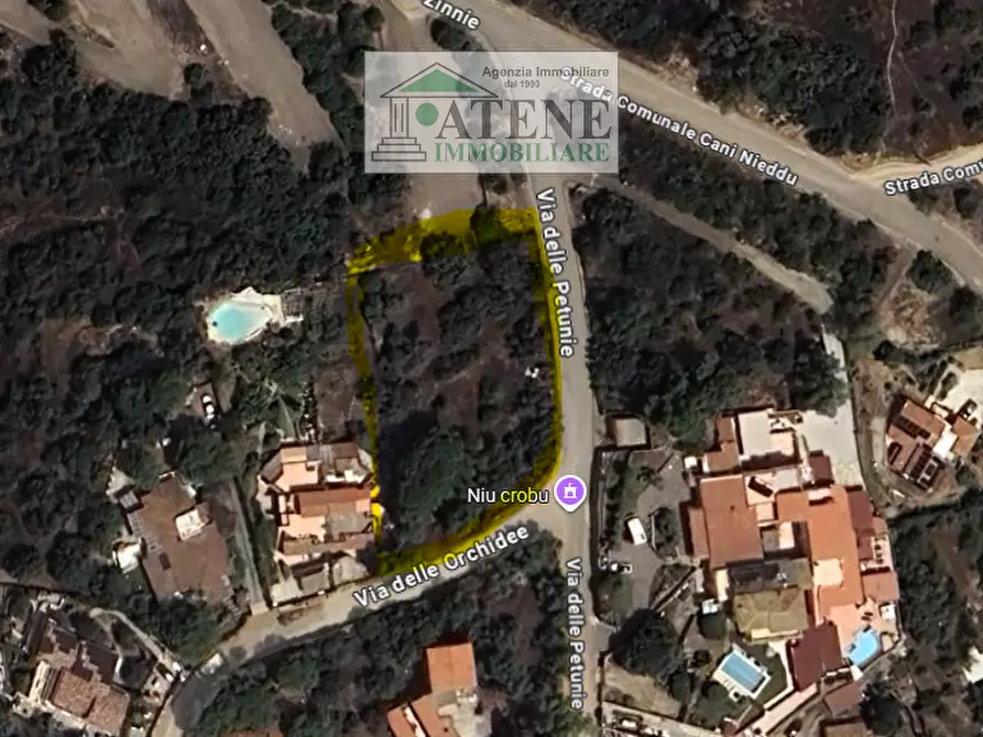 Immagine 2 di Terreno residenziale in vendita  in VIA orchidee a Quartu Sant'elena