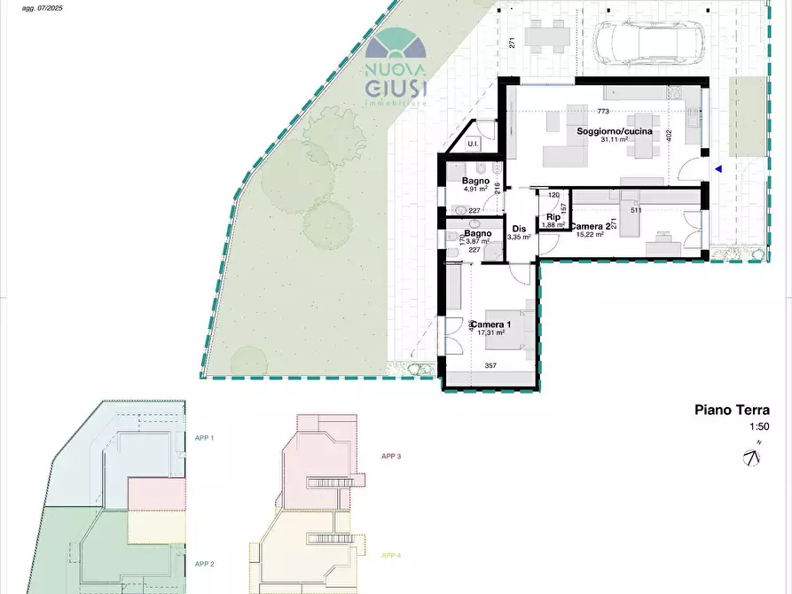 Immagine 11 di Appartamento in vendita  in VIA Enrico Berlinguer a Staranzano