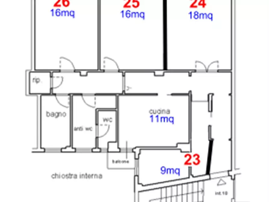 Immagine 1 di Stanza singola in affitto  in Piazza Cardinal Ferrari, 2 a Roma