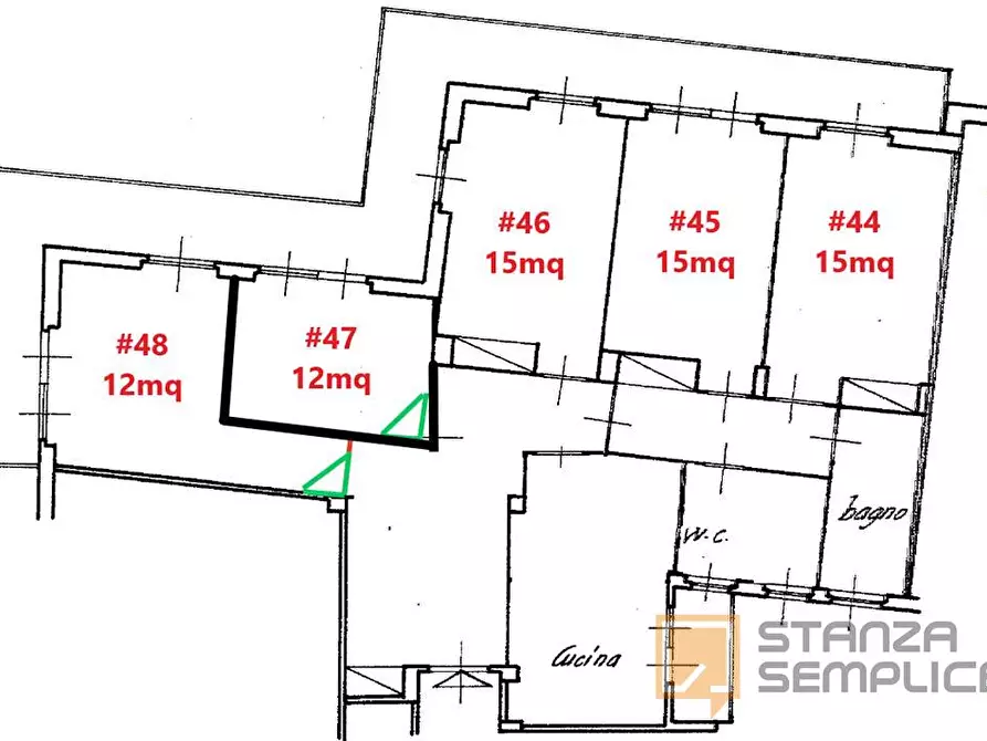Immagine 26 di Stanza singola in affitto  in Lungotevere di Pietra Papa, 61  a Roma