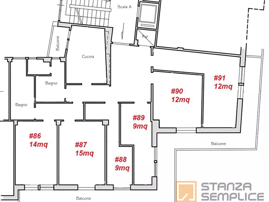 Immagine 13 di Stanza singola in affitto  in Lungotevere di Pietra Papa, 61  a Roma