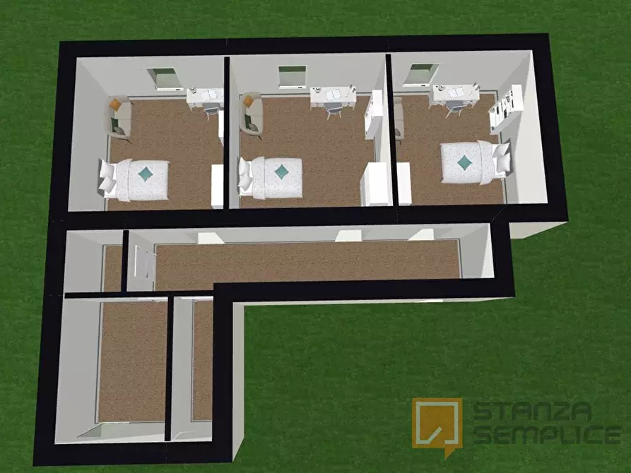 Immagine 17 di Stanza singola in affitto  in Via Aleardo Aleardi, 12 a Roma