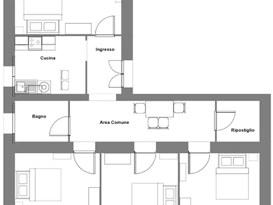 Immagine 12 di Stanza singola in affitto  in Via Ostiense, 353 a Roma