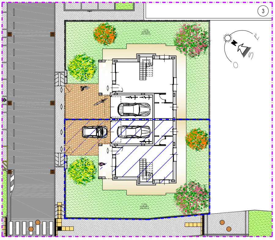 Immagine 10 di Villetta a schiera in vendita  a Santarcangelo Di Romagna