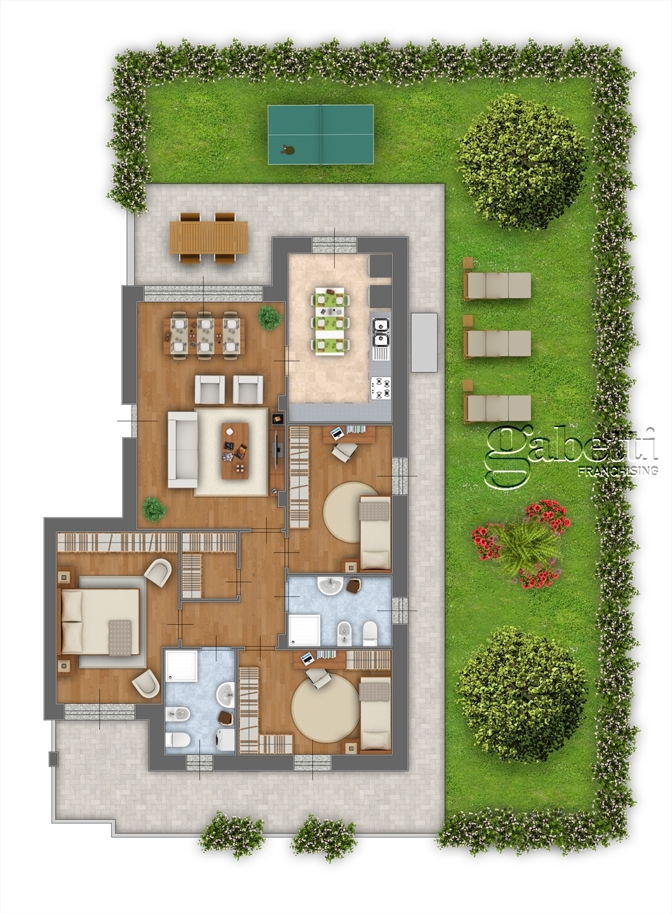 Immagine 3 di Quadrilocale in vendita  in Via Antonio Vivaldi a Dairago