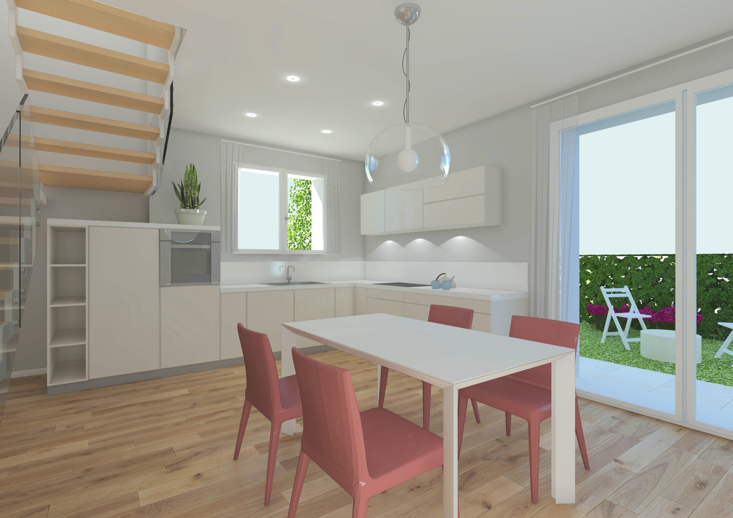 Immagine 4 di Villetta a schiera in vendita  a Santarcangelo Di Romagna