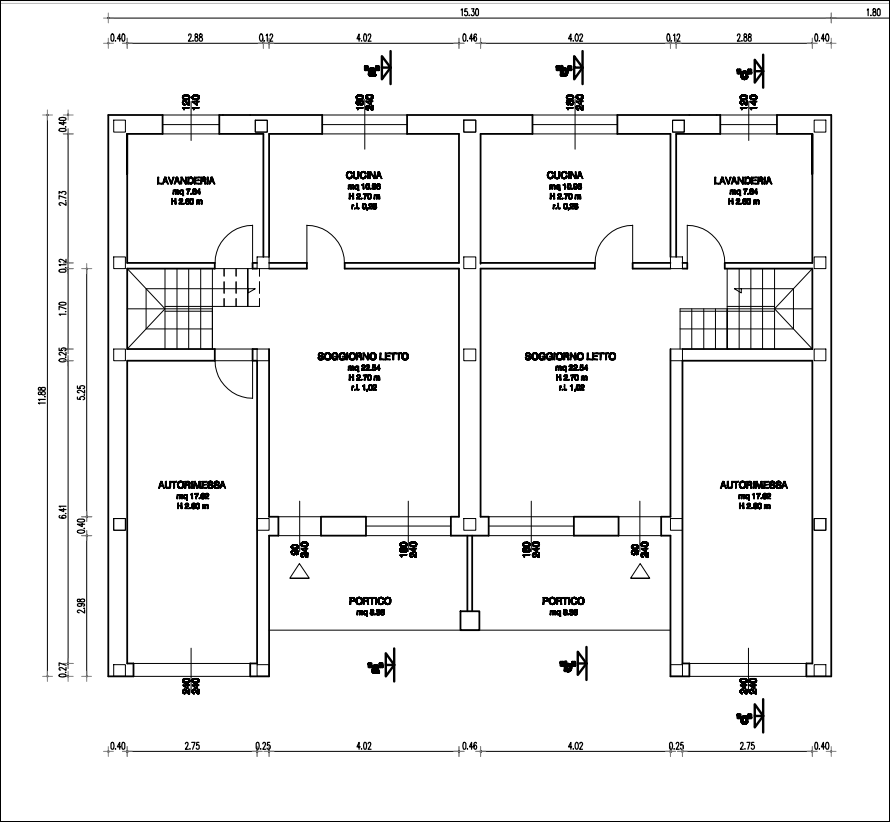 Immagine 13 di Casa bifamiliare in vendita  in Via Gina Romani 15 a Parma
