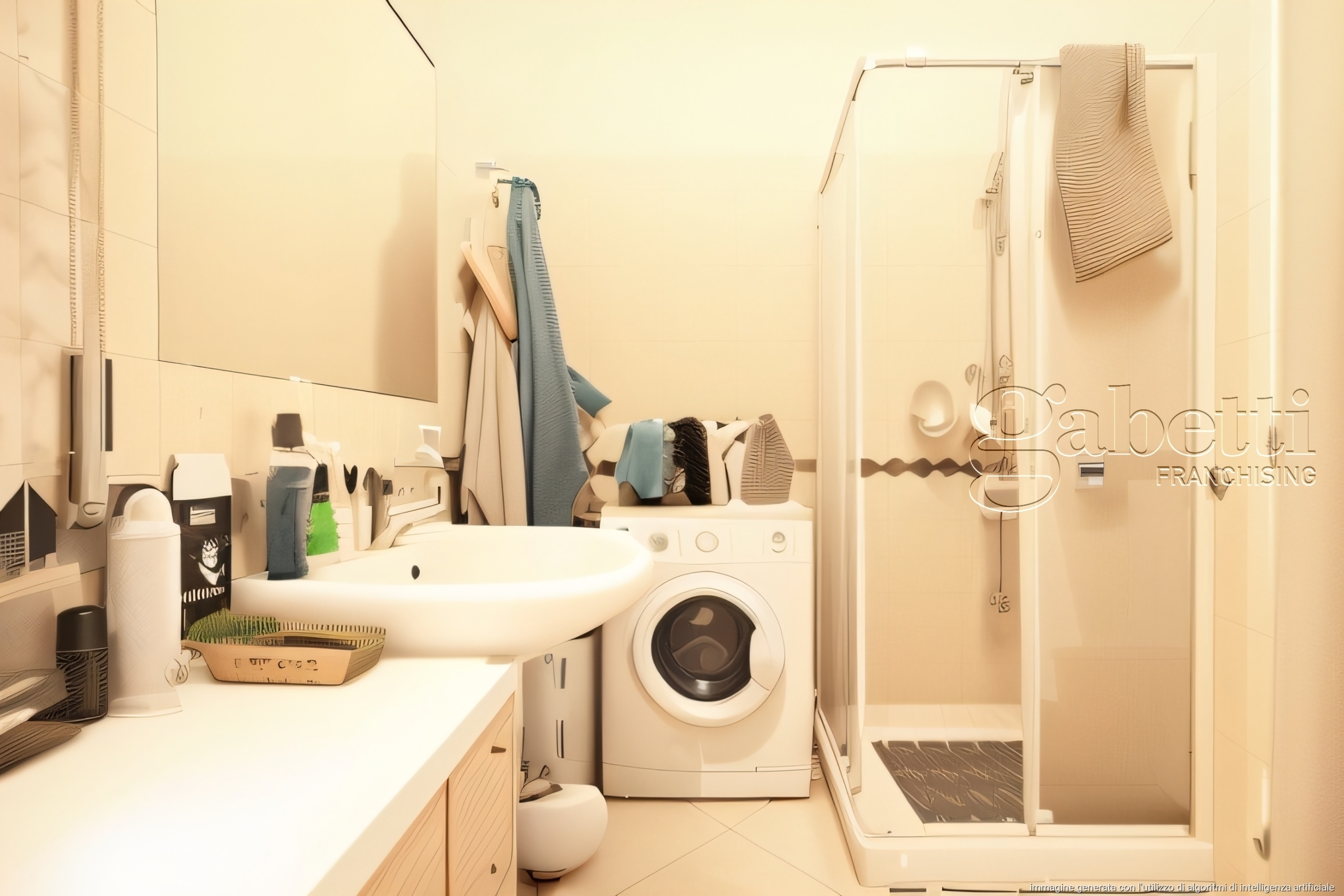 Immagine 10 di Trilocale in affitto  in Viale Villoresi a Nerviano