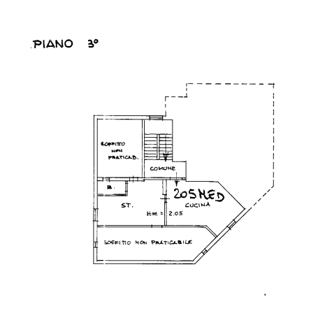 Immagine 8 di Bilocale in vendita  in Via C. Pisacane 23A a Cattolica