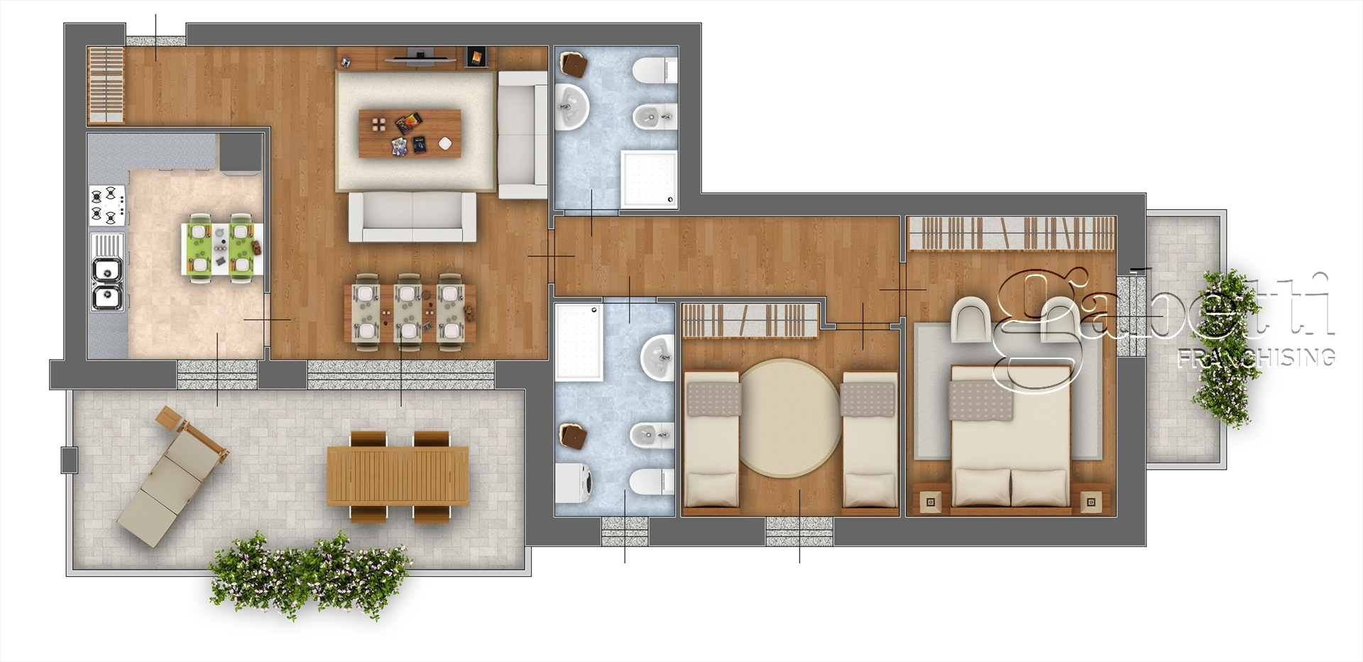 Immagine 18 di Quadrilocale in vendita  in Via Antonio Vivaldi a Dairago