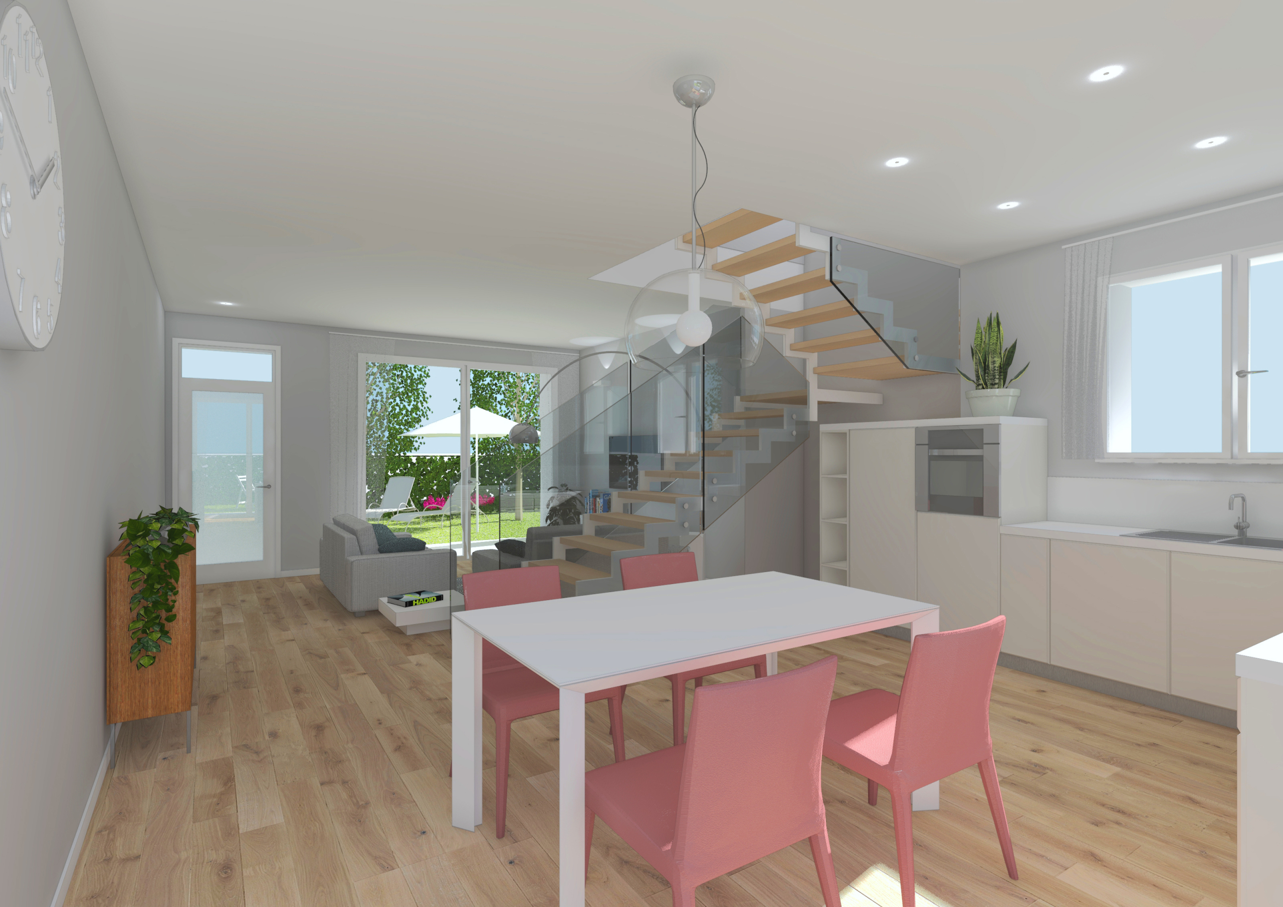 Immagine 5 di Villetta a schiera in vendita  a Santarcangelo Di Romagna