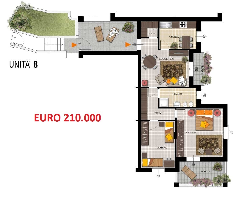 Immagine 24 di Appartamento in vendita  a Vergato