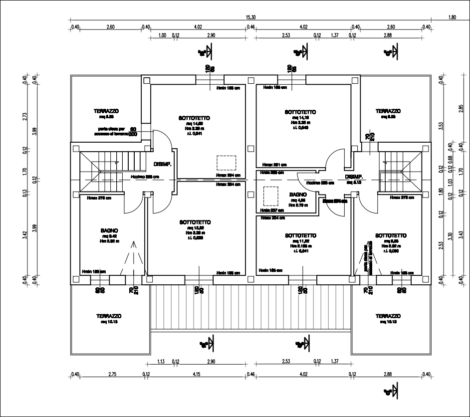 Immagine 12 di Casa bifamiliare in vendita  in Via Gina Romani 15 a Parma