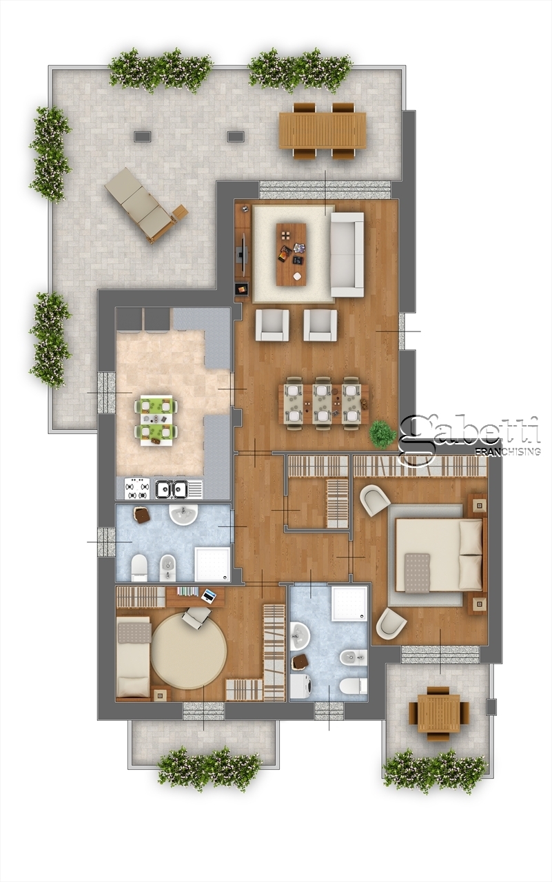 Immagine 20 di Quadrilocale in vendita  in Via Antonio Vivaldi a Dairago