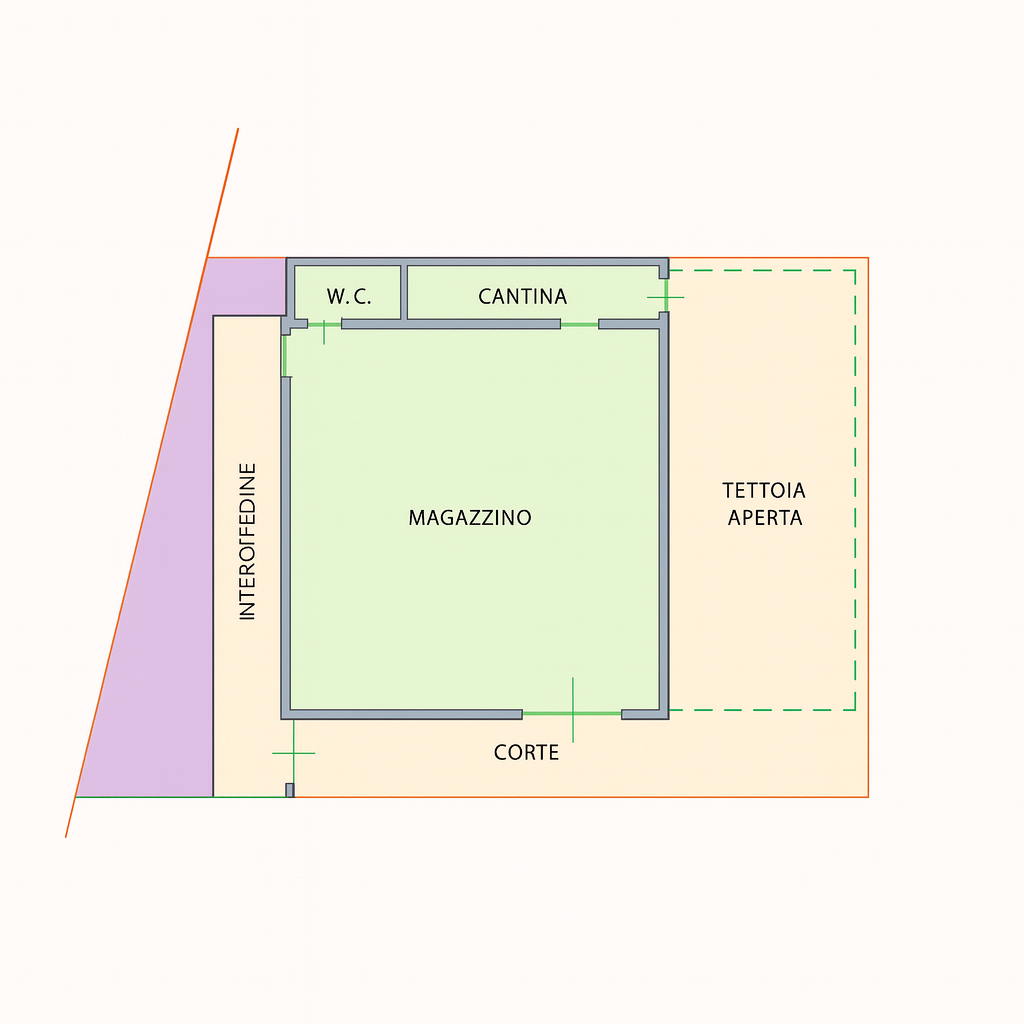 Immagine 2 di Casa bifamiliare in vendita  in via Andreoli 20 a Imperia