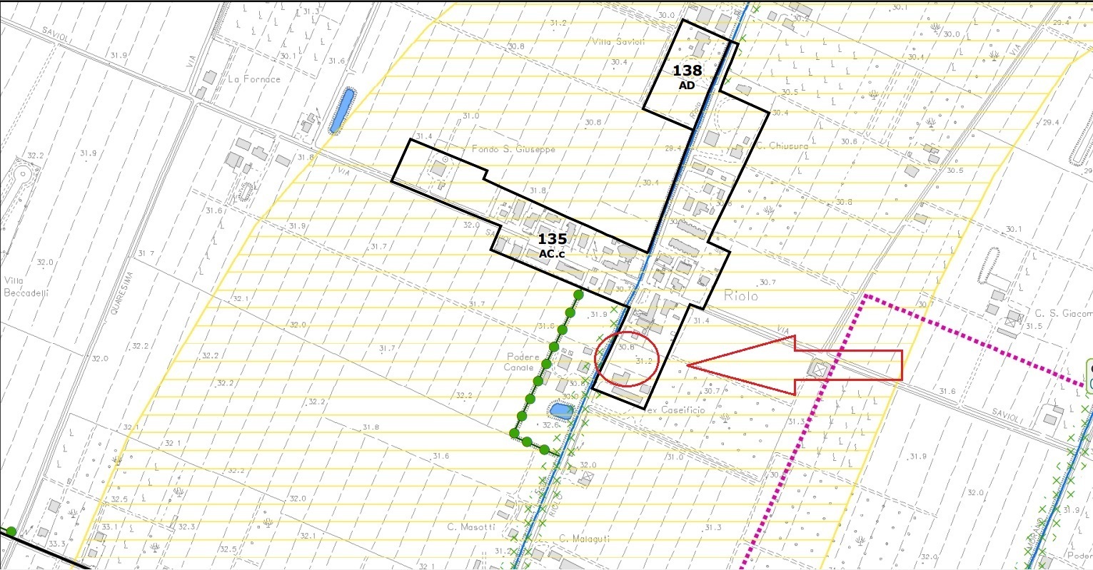 Immagine 20 di Terreno edificabile in vendita  in Via per Riolo 46 a Castelfranco Emilia