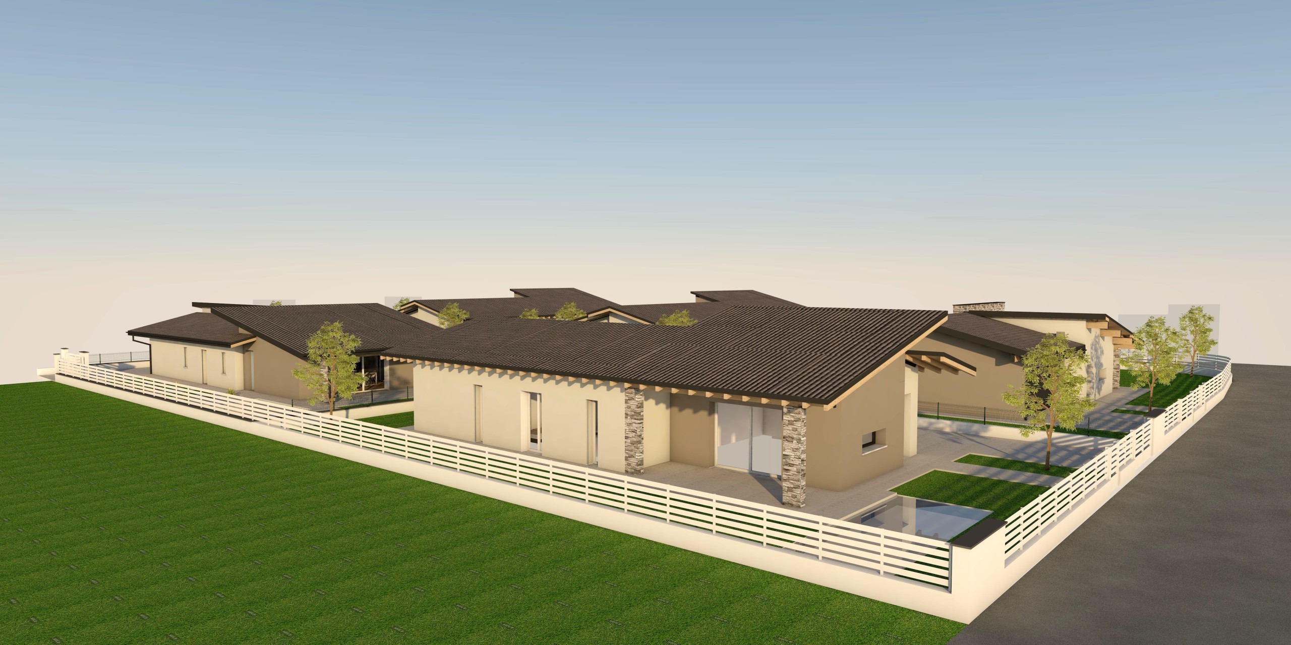 Immagine 2 di Villa in vendita  in Via M.K. Gandhi a Montirone