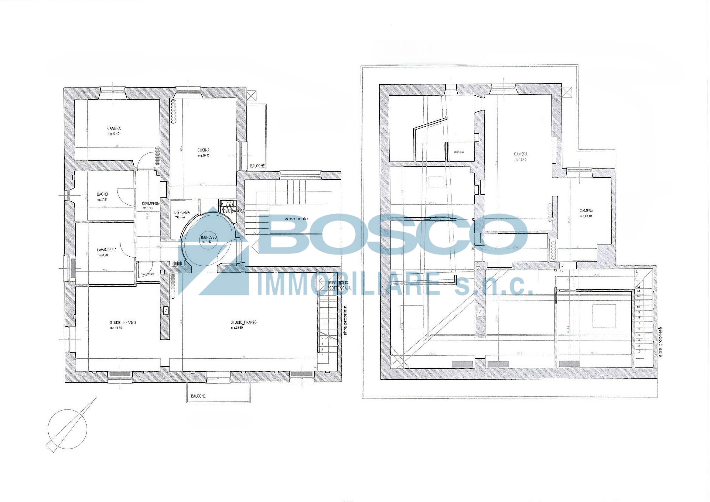 Immagine 1 di Pentalocale in vendita  in Via Prione a La Spezia