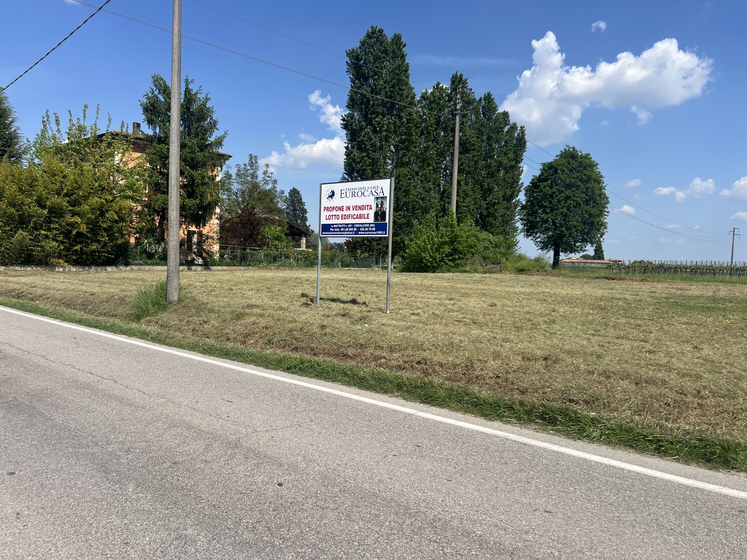 Immagine 4 di Terreno edificabile in vendita  in Via per Riolo 46 a Castelfranco Emilia