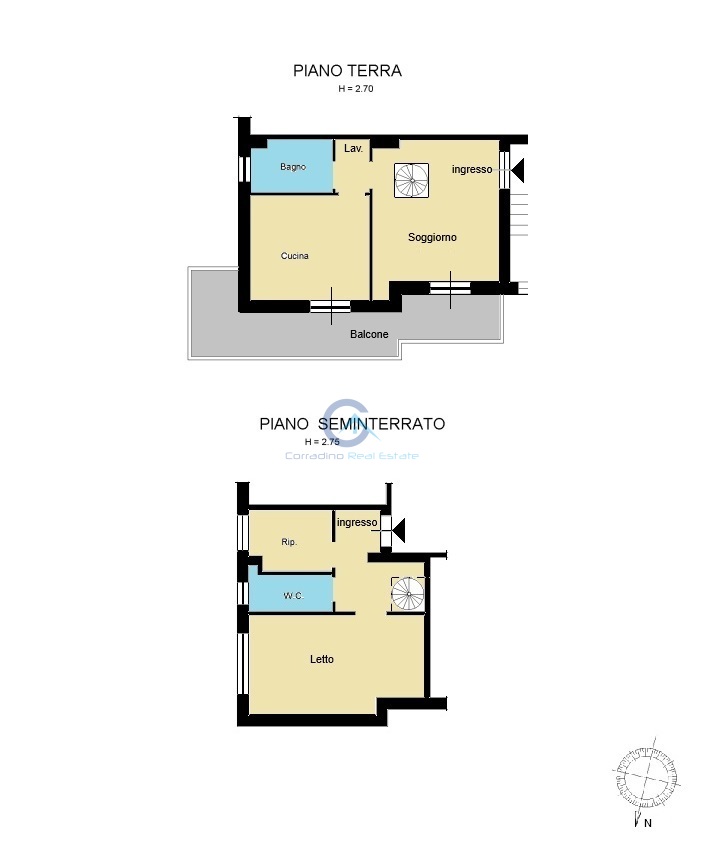 Immagine 18 di Trilocale in affitto  a Catanzaro