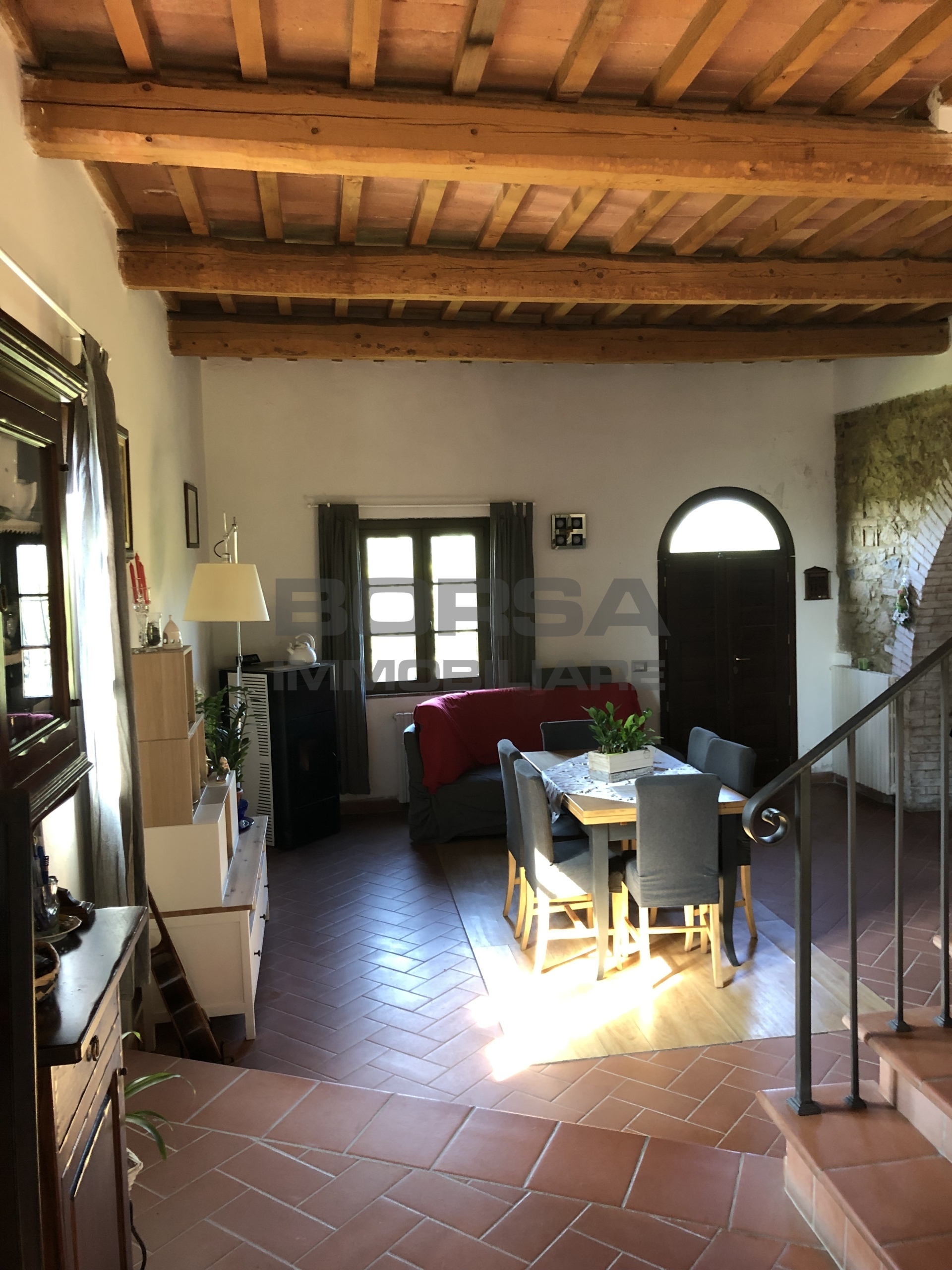 Immagine 2 di Terratetto in vendita  in Via Stazione 8 a Orciano Pisano