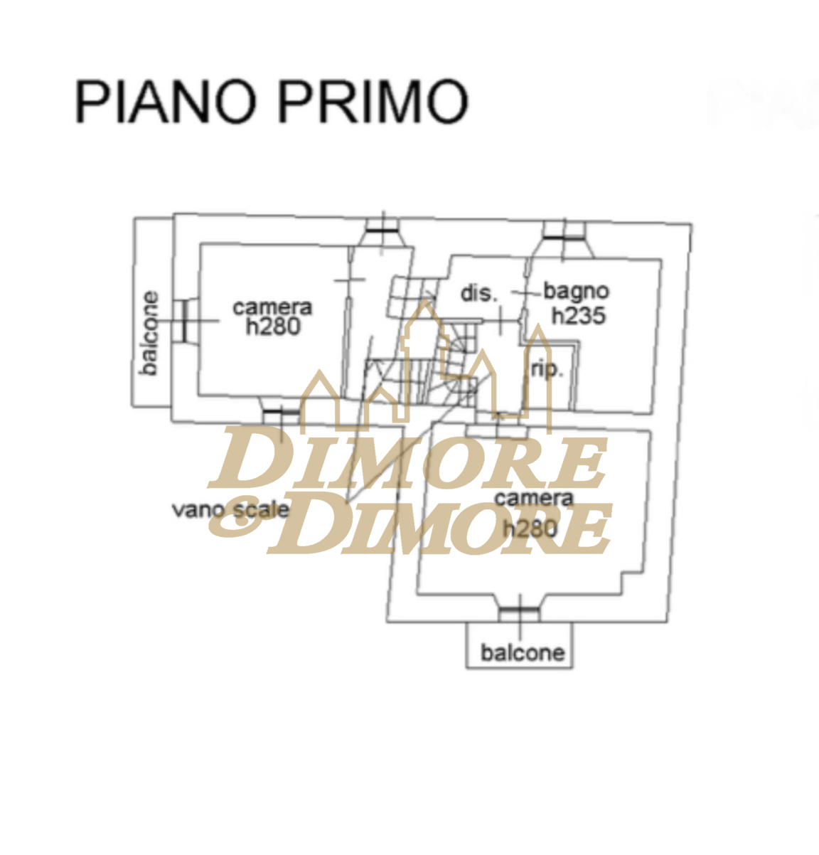 Immagine 14 di Porzione di casa in vendita  in via firenze a Arizzano