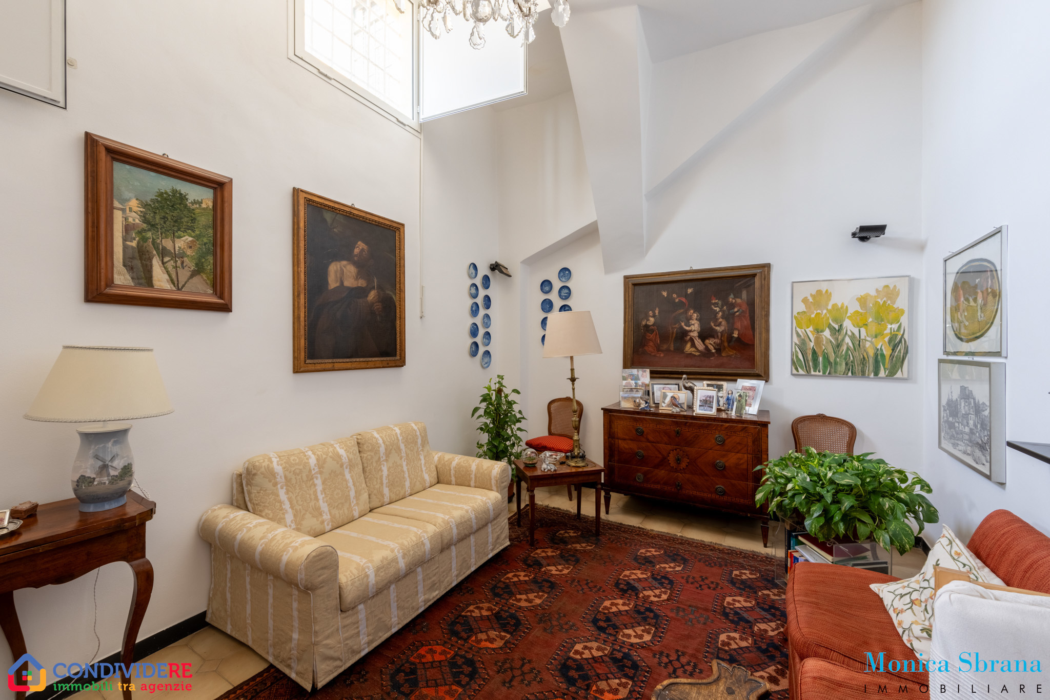 Immagine 5 di Attico in vendita  in Passo Stefano Sanguineti 11 a Genova