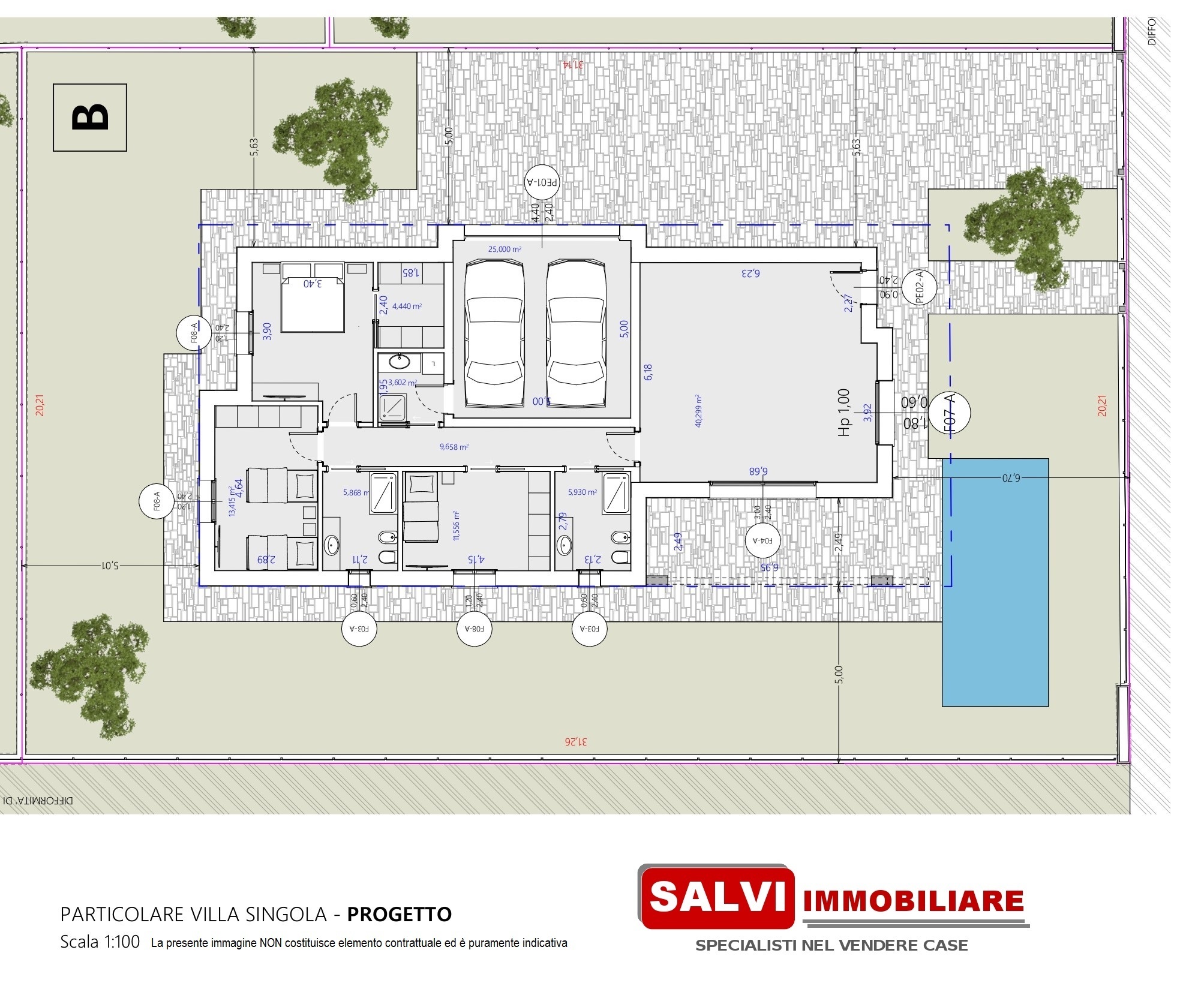 Immagine 7 di Villa in vendita  in Via M.K. Gandhi a Montirone