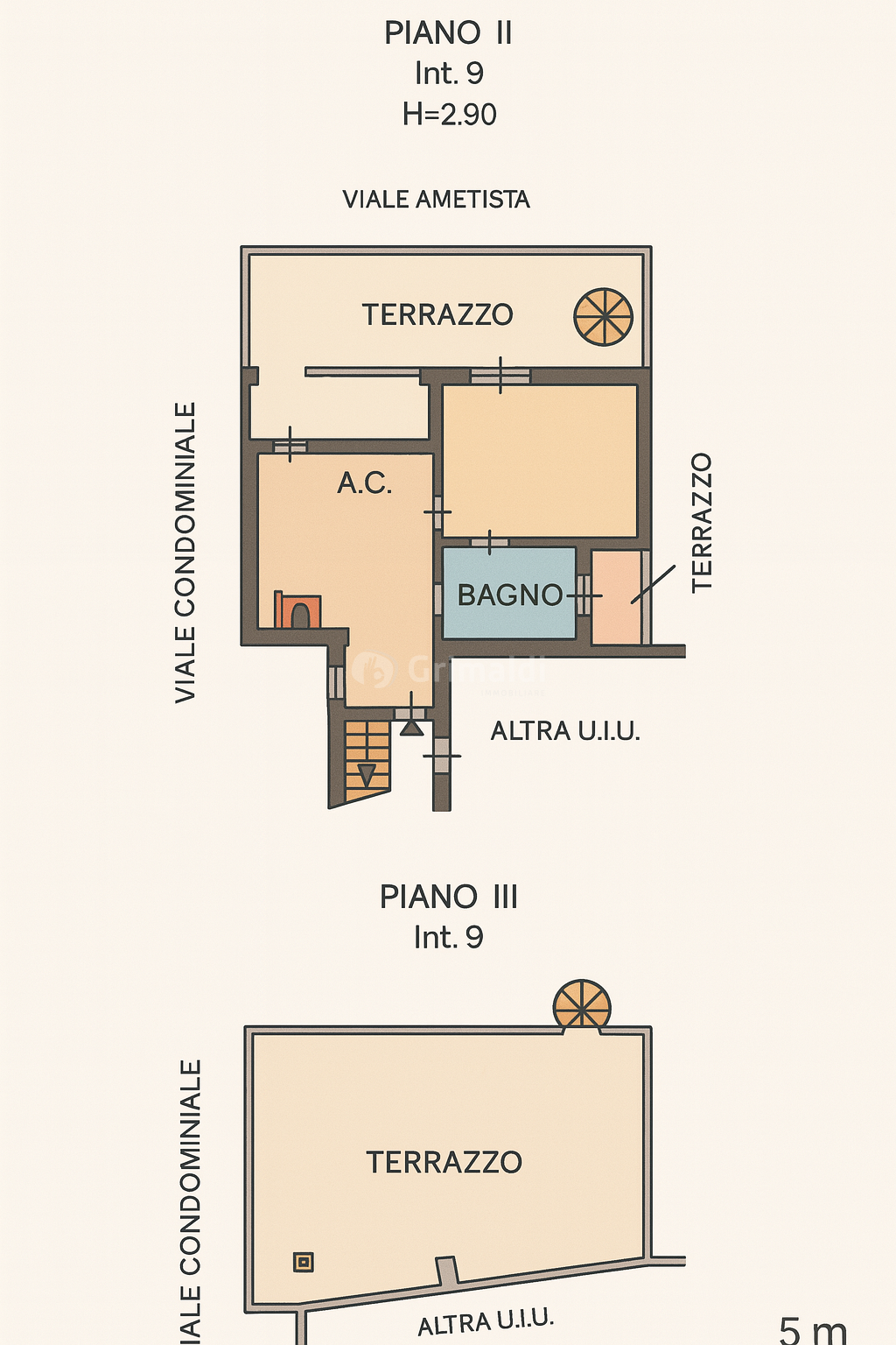Immagine 11 di Attico in vendita  in Viale Ametista 42 a Anzio