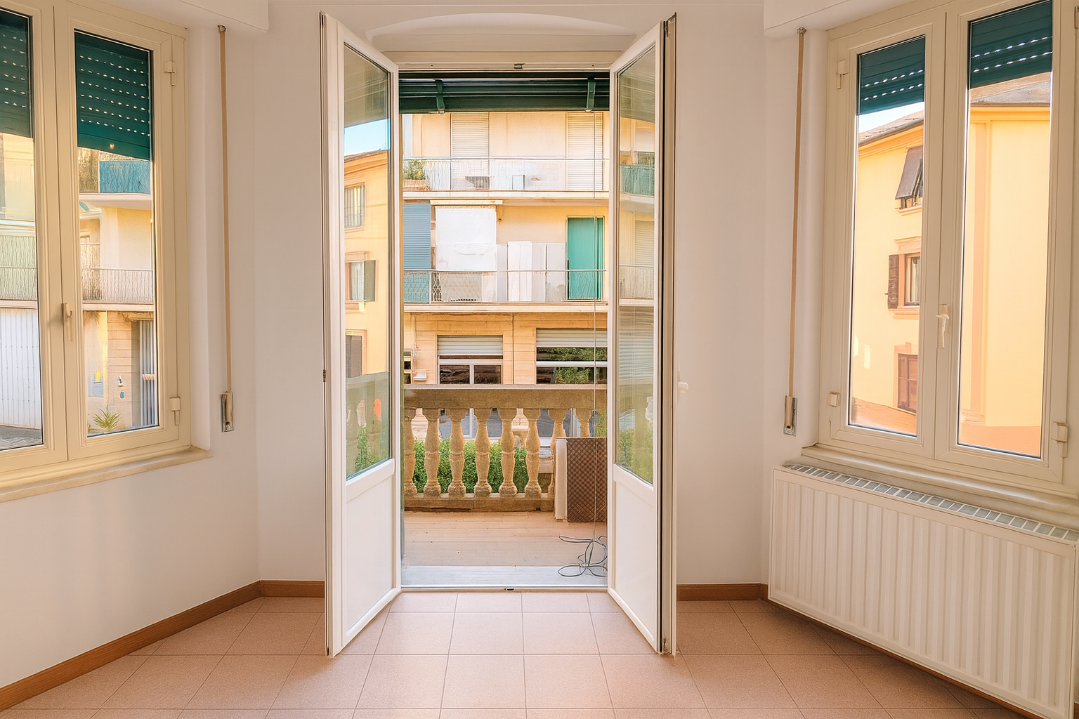 Immagine 12 di Quadrilocale in affitto  a Rapallo