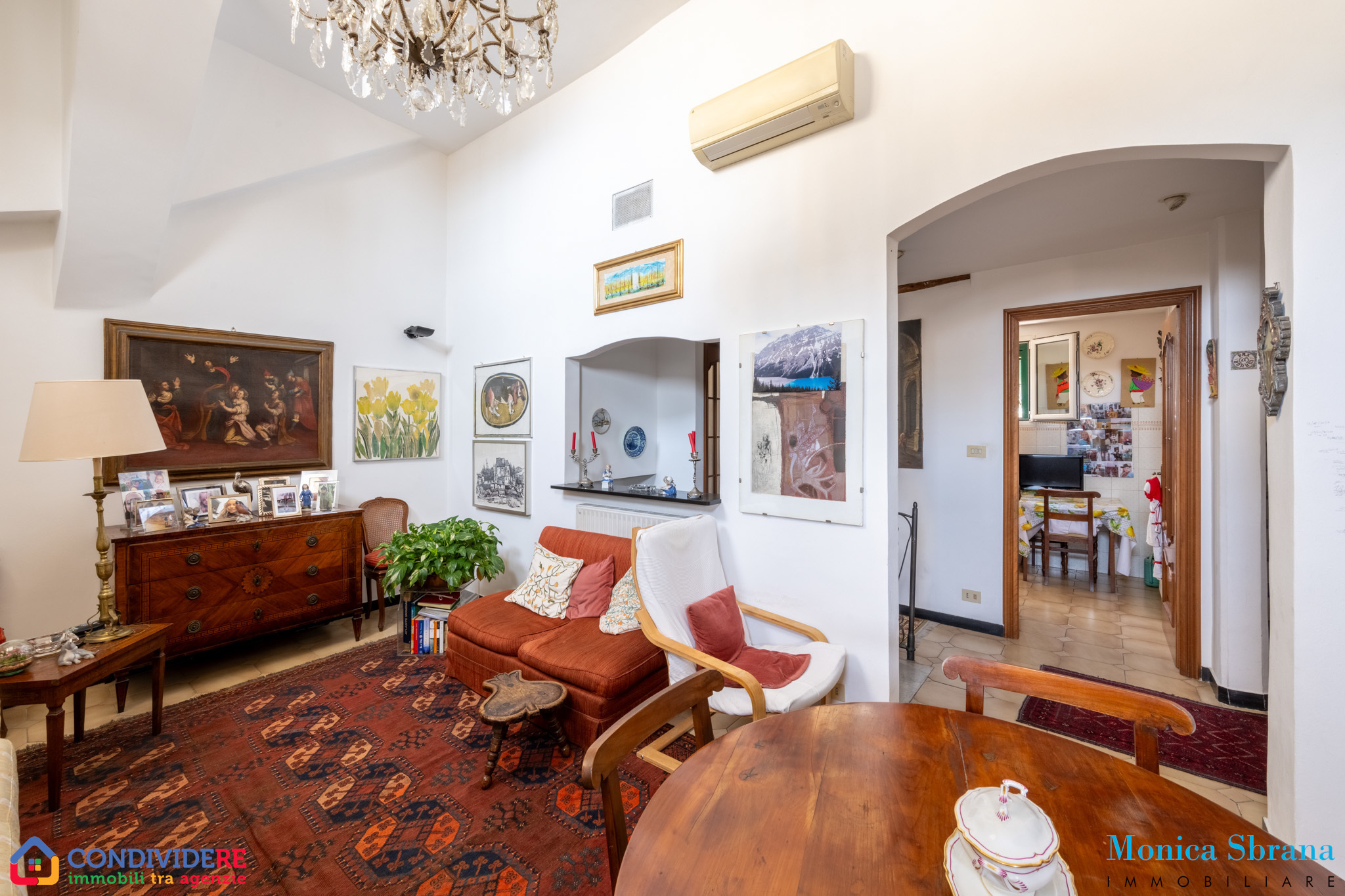 Immagine 8 di Attico in vendita  in Passo Stefano Sanguineti 11 a Genova