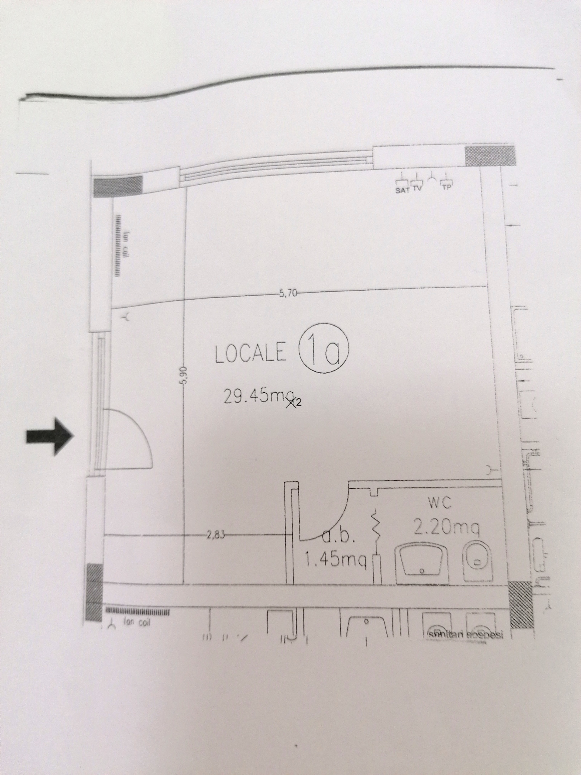 Immagine 3 di Locale commerciale in affitto  in VIA F.GALLIANI a Altino