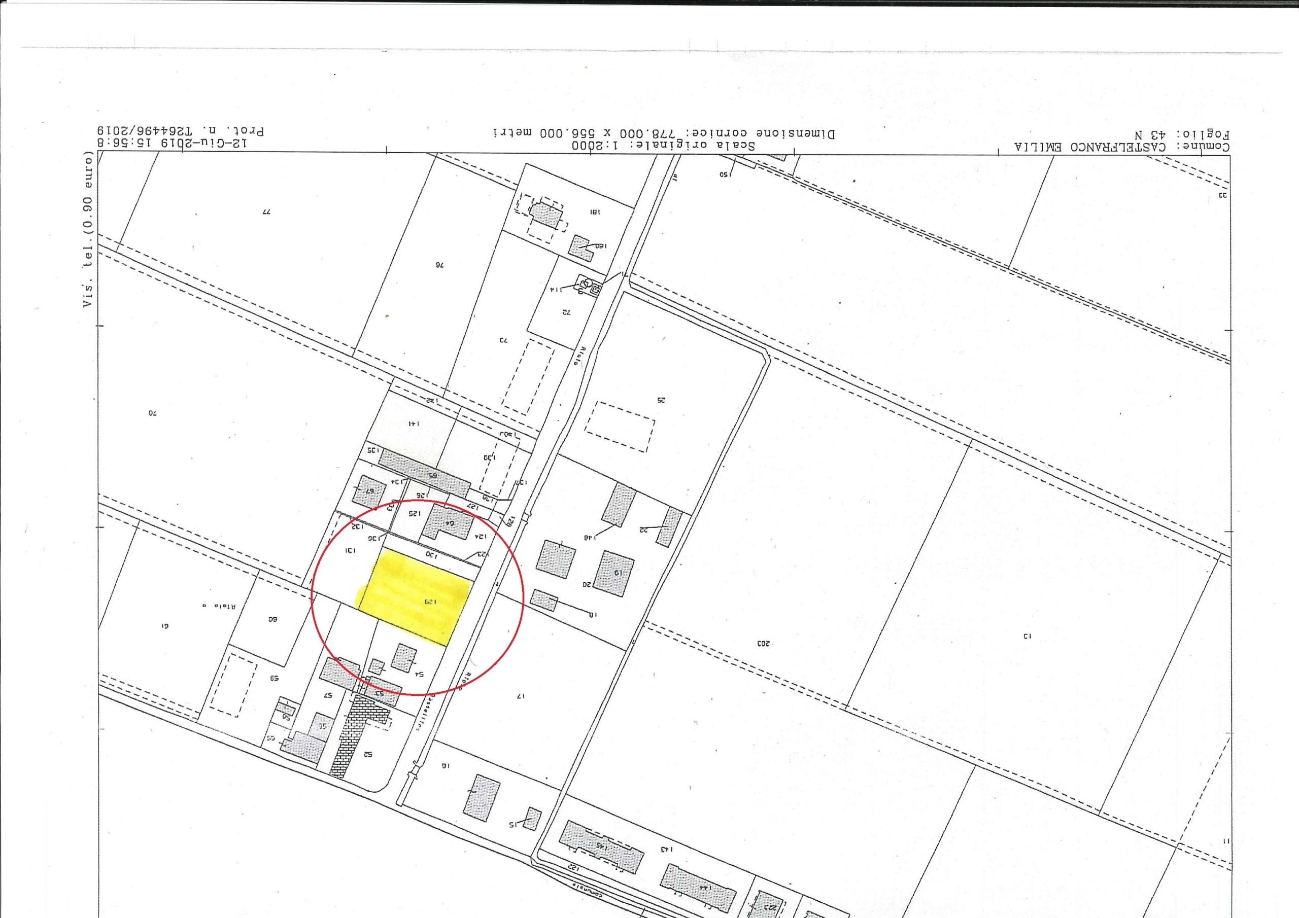 Immagine 19 di Terreno edificabile in vendita  in Via per Riolo 46 a Castelfranco Emilia