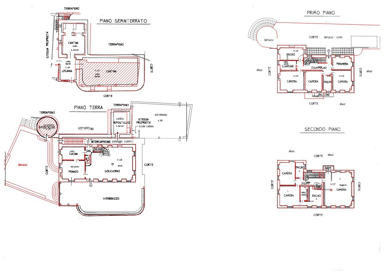 Immagine 2 di Villa in vendita  in Via Cassogna snc a Camporosso