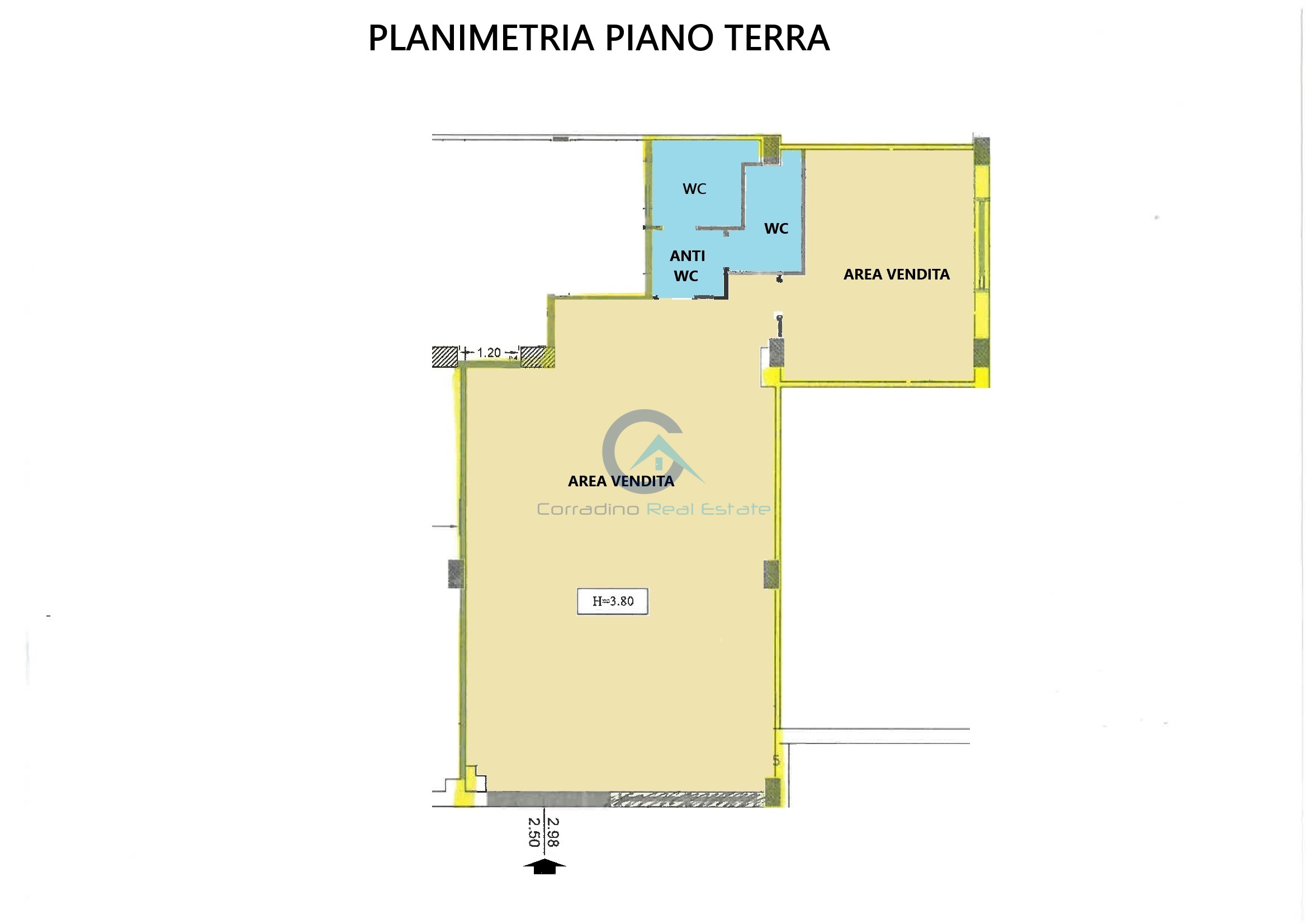 Immagine 11 di Locale commerciale in affitto  a Catanzaro