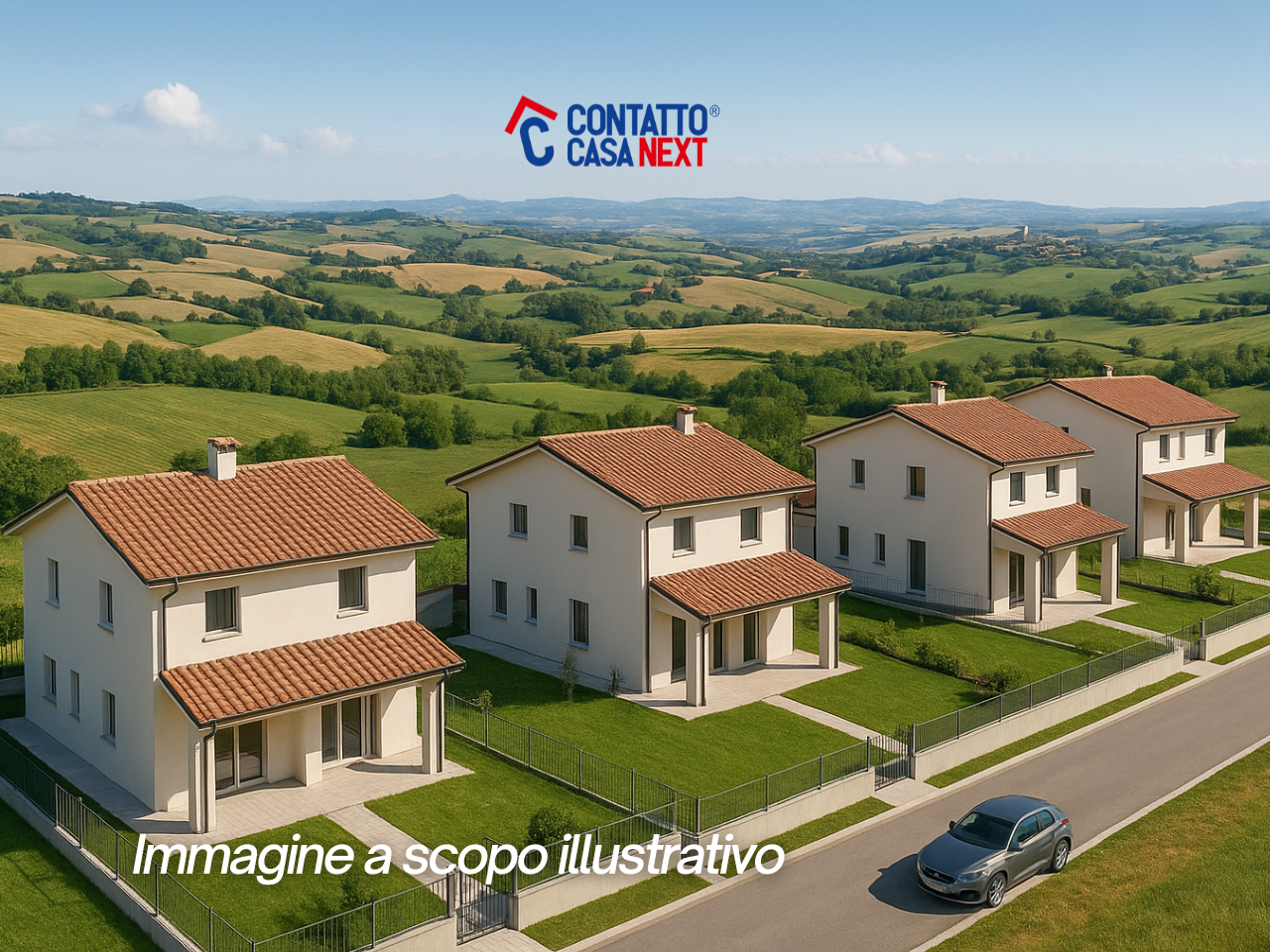 Immagine 2 di Terreno edificabile in vendita  a Belvedere Ostrense