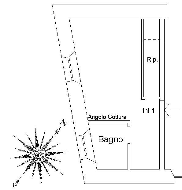 Immagine 9 di Monolocale in vendita  in Via delle Croce 9 a Sestri Levante