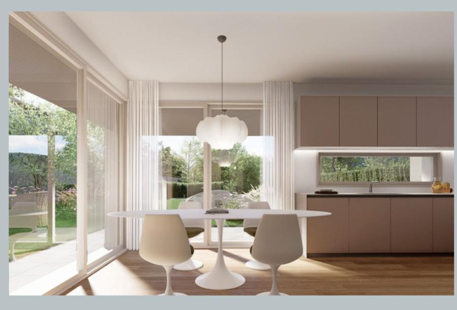 Immagine 10 di Villetta a schiera in vendita  a Cadorago