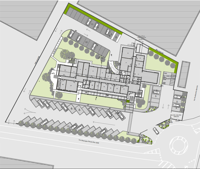 Immagine 12 di Ufficio in vendita  a Parma