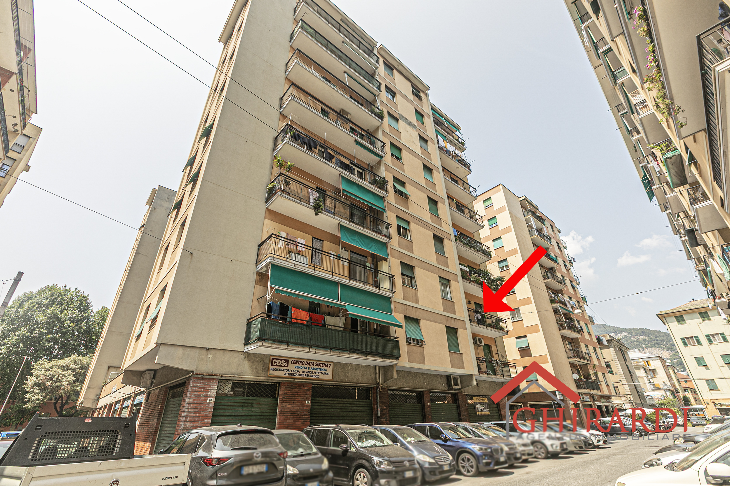 Immagine 1 di Trilocale in affitto  in VIA GIACOMO SOLIMAN 8 a Genova